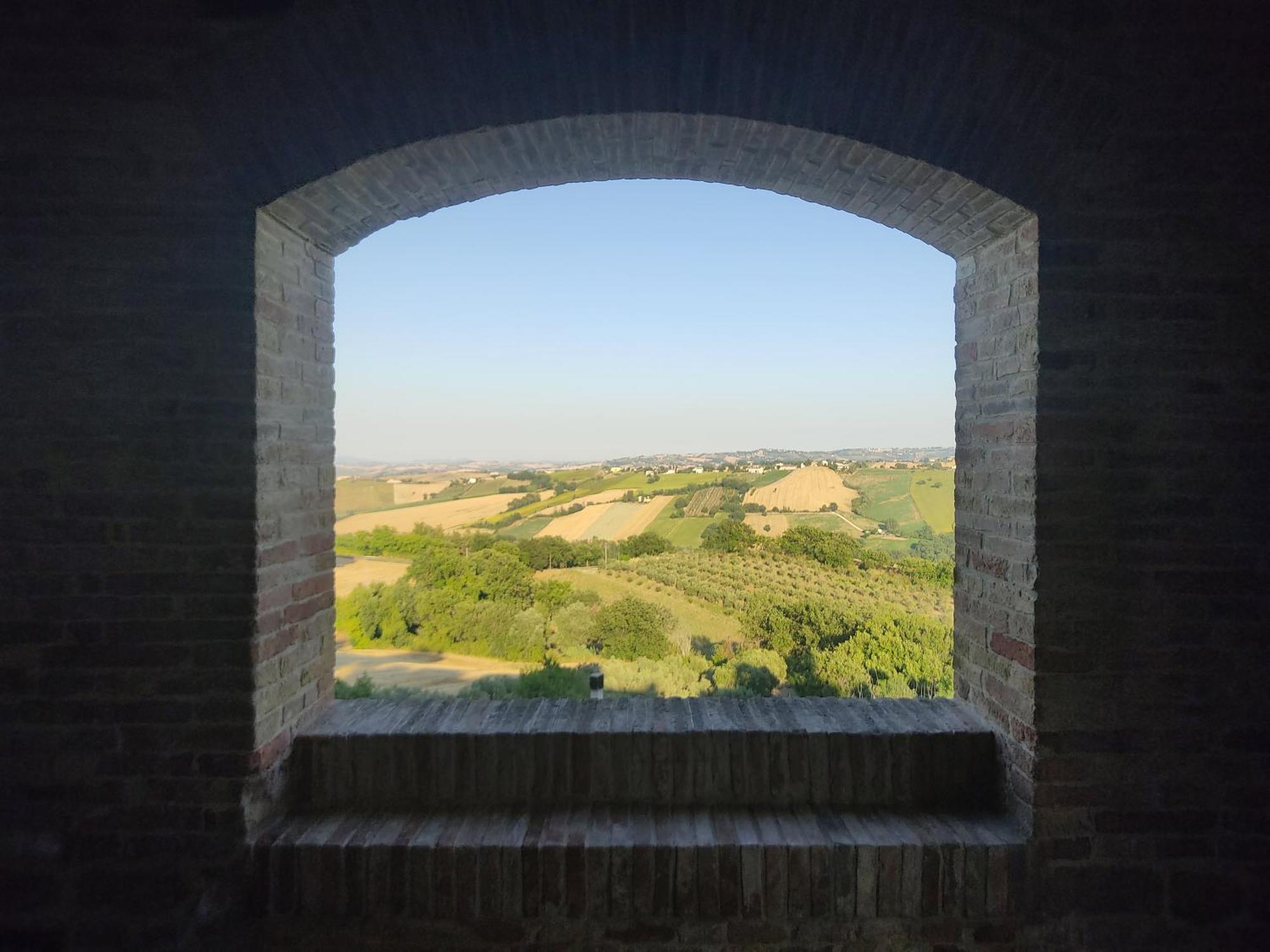 הוילה Castelleone di Suasa Casa Borgo Fonte מראה חיצוני תמונה